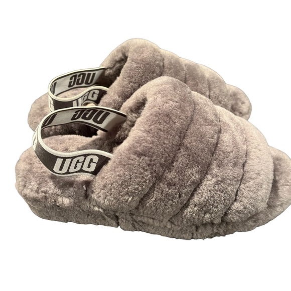 UGG Shoes - UGG Fluff Yeah Slides Size 7 Excellent Condition